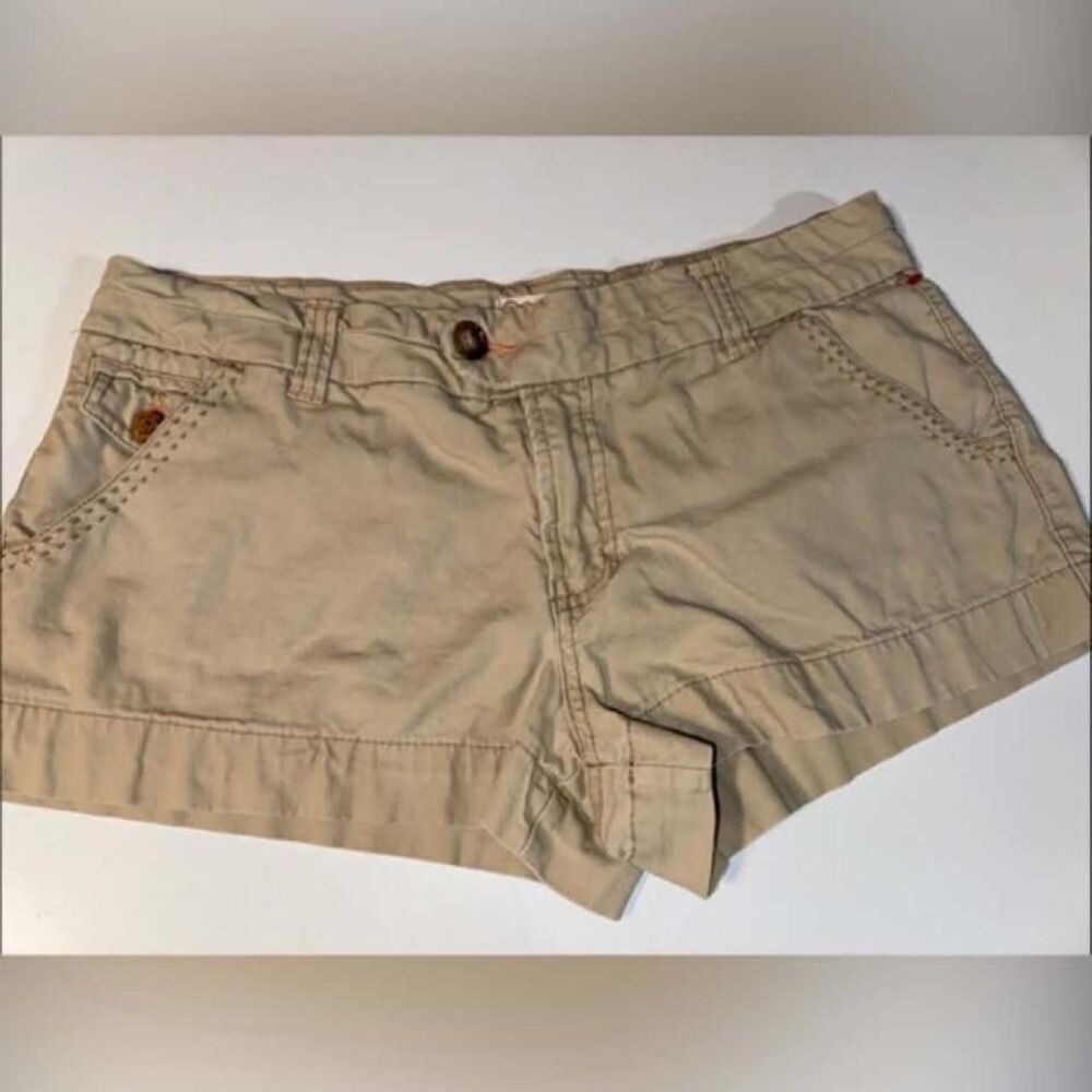 Ocean-pacific Women's Tan and Cream Shorts
